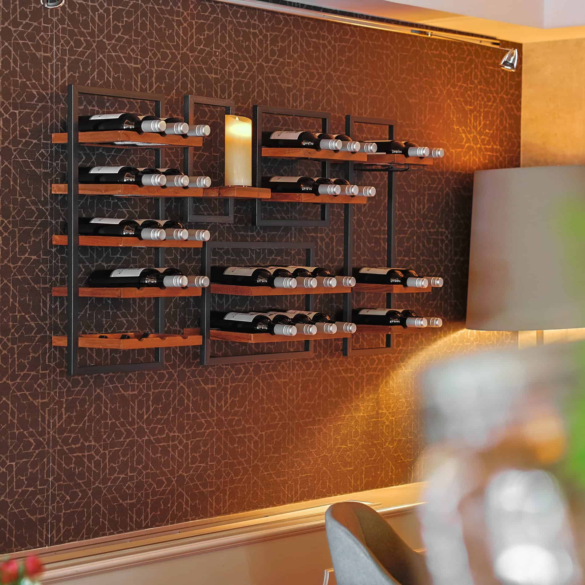 LED wax kaars oplaadbaar DORSETTO D 7,5 X 20 CM 4