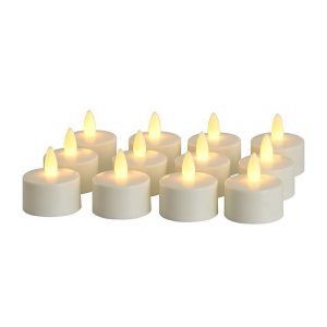 Trouwens Langwerpig verzending LED theelichtje oplaadbaar wit 1 stuks los DORSETTO - Dorsetto | Led Waxine  Lichtjes