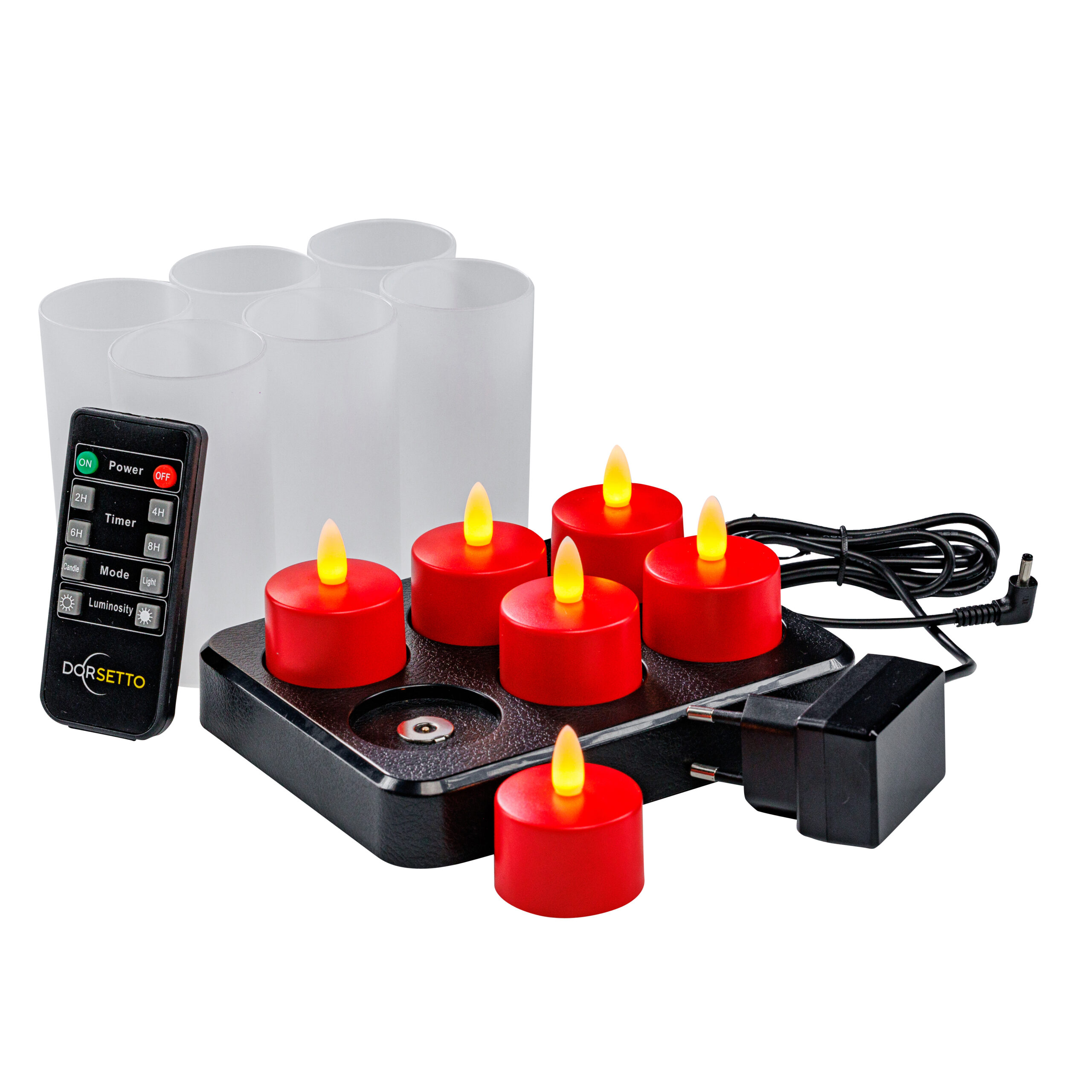 PChero Solar LED Theelichtjes Buiten, 12st LED